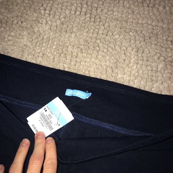 COPY - J McLaughlin Masie shorts women’s 14 navy. NWOT. - Picture 3 of 6